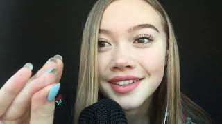 ASMR BLOWING KISSESTONGUE CLICKING HAND MOVEMENTS [upl. by Minton]