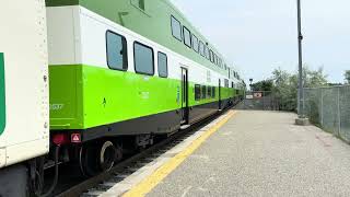 GO Train Departing Pickering Station [upl. by Wales]