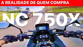 NC 750X 2024 DCT A REALIDADE DE QUEM COMPRA UMA HONDA NC 750X AUTOMÁTICA  MOTOVLOG [upl. by Astera752]