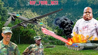 FARDC IRASHWEHO NA DRONE ZA RDF YURWANDA IGOMA⛔M23 YUNGUTSE ABASIKARE IBIHUMBI 10 BO GUFATA PINGA [upl. by Niai]