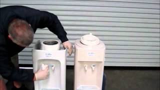 How to clean and sanitize a water cooler [upl. by Ellennad]