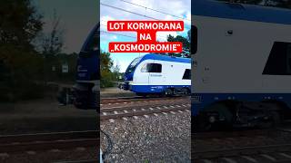 PKP Intercity Kormoran na „Kosmodromie” w Poraju trainshortvideo pociągi trainspotting [upl. by Tollmann]