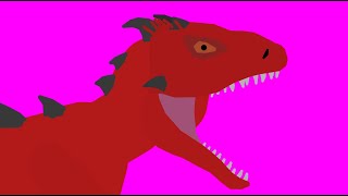 Lhugueny Coronasaurus Rex Song Animation Version Pivot Animator 5 [upl. by Malti]