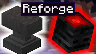 The Best Reforge For Damage On Weapons And Armor After Strength Nerf Hypixel Skyblock [upl. by Tnahsin]