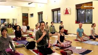 The Chanting Session  Pranayama Teachers Training Course [upl. by Ingamar]