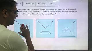 UCEED 2019 Solved Paper  Solution for Question No 7 [upl. by Chenay659]