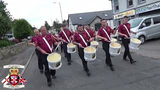 Castlederg Young Loyalists Old Boys FB 8  11th Night in Castlederg 2024 [upl. by Isbel]