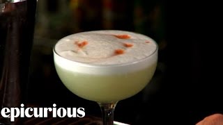 How to Make a Pisco Sour Cocktail [upl. by Ellingston]