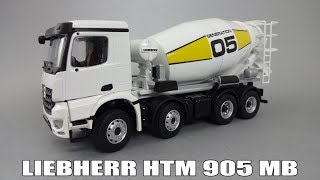 MercedesBenz Arocs 8x4 Liebherr HTM 905 MB concrete mixer  Conrad  масштабная модель [upl. by Benoite615]