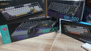 iMICE MKX10 MECHANICL KEYBOARD GAMINE MOUSE 15 discount Dream Computer Khulna 01766868989 [upl. by Mandell]