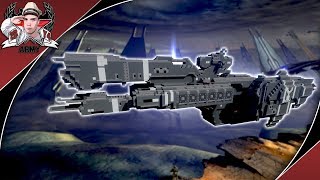 Minecraft UNSC Forward Unto Dawn  CharonClass Light Frigate Tutorial 15 Scale [upl. by Einna701]