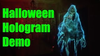 Halloween Hologram Demo  Phantasms by AtmosFearFX [upl. by Gay942]