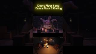 BOTH DOORS ENDINGS AT ONCE simultaneous sametime doorsfloor2 doorshotelupdate doorsroblox [upl. by Edaj]