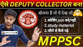 MPPSC Study Hacks For Beginners  MPPSC Preparation 2024  MPPSC Guidance 2024  MPPSC  Shinu Singh [upl. by Anirtal22]