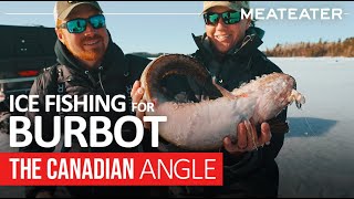 Ice Fishing for Burbot  The Canadian Angle [upl. by Amling]