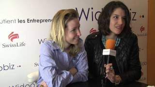 Marie Sermadiras et Mallorie Sia  Zensoom Salon des Entrepreneurs de Paris 2014 [upl. by Eldnek]