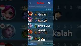 Saya capek aku hyper yang lain coklat beban bebantim mobilelegends mlbbcreatorcamp [upl. by Bayless513]