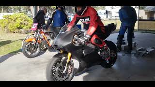 Crighton CR700W rotary motorcycle start up rotarymotorcycle [upl. by Bolger996]