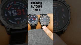 GARMIN FENIX 8 GLITCHING UNPACKING vs EPIX GEN 2 PRO 47mm [upl. by Droflim312]