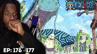 ZORO VS OHM  THE IRON ORDEAL  ONE PIECE REACTION EPISODE 176  177  ANIME  SUB [upl. by Enahpad287]