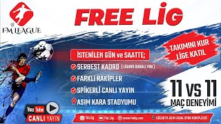 FM LEAGUE  FREE LİG  KARTAL LEVERKUSEN  CATENACCIO FC [upl. by Mesics]