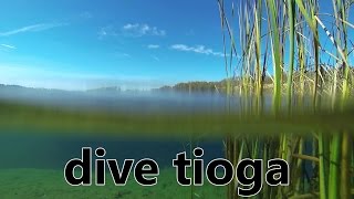 Scuba Diving the Tioga Pit Grand Rapids Minnesota GoPro Hero4 [upl. by Guglielma487]