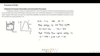 Processes of Fluids Isentropic [upl. by Lev]