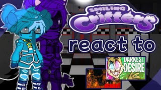 smiling Critters react to fnaf songs poppy playtime x Gacha club enjoy the video [upl. by Enirehtac]