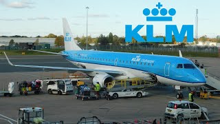 KLM Embraer 190 landing in Birmingham KL1425 [upl. by Madox713]