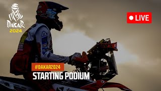 Starting Podium  Dakar 2024 [upl. by Rickard]