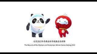 The Beijing 2022 Winter Games Mascots Say Nihao [upl. by Iroak]