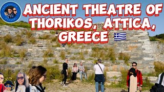 Vlog 542 🇬🇷 Ancient Theatre of Thorikos Attica Greece ❤️ Part 1  Short Vacation  Ferleen [upl. by Demy]