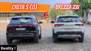 आख़िर आपको CRETA लेनी चाहिए या BREZZA देखिए इस वीडियो में  Hyundai Creta vs Maruti Suzuki Brezza🔥 [upl. by Xyla68]