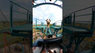 Spinning roller coaster with a vertical lift would you try [upl. by Herod]