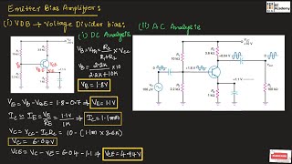 EPC10 voltage divider bias dc analysis and ac analysis  EC Academy [upl. by Sandberg]