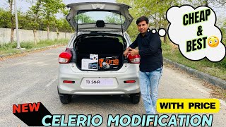 New Celerio 2024 Modified With Best Accessories  Price  Best Car Android Under 15000 [upl. by Asiil]