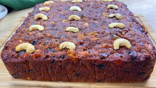 The Best Christmas Cake Recipe 🎄 Simple and Very Tasty Make Ahead Fruit Cake recipe [upl. by Cassandra326]