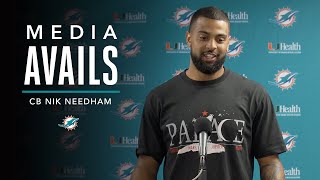 Nik Needham Postgame Press Conference  Chicago  Miami Dolphins [upl. by Frear]