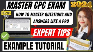 Ace the CPC medical coding exam How to master questions and answers like a pro [upl. by Darrin]