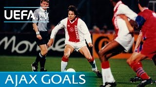 Ajax put five past Bayern  1995 UEFA Champions League semifinal [upl. by Jocko]