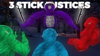 3 Stick Justices in 3 Minutes [upl. by Rand154]