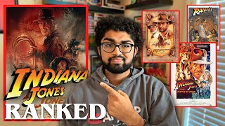 All 5 Indiana Jones Movies Ranked w Dial of Destiny [upl. by Adnamal264]