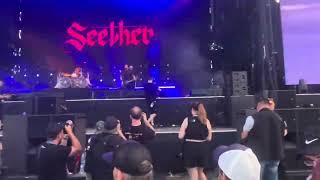 Seether  Gasoline  Live Feq 2024 [upl. by Rhyne613]