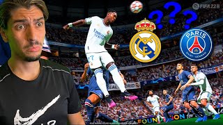 FIFA 22 DEVENIR PRO JE SIGNE AU PSG OU LE REAL MADRID [upl. by Alarick166]