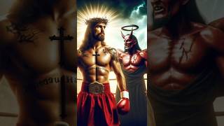 God vs Devil jesuschrist christianmotivation bible jesus shortsfeed [upl. by Leira]