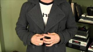 Pea Coat Perfection Stylish Mens Outerwear for Winter [upl. by Cass]