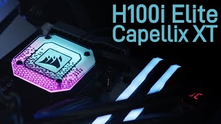 CHŁODZENIE ZA 1000 PLN 🫡  Test Corsair iCue H100i Elite Capellix XT 240mm [upl. by Uon834]