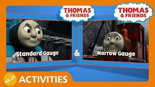 Narrow or Standard Gauge  Play Along  Thomas amp Friends [upl. by Weide]