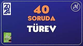 40 SORUDA quotTÜREVquot 2024  AYT Matematik Tekrar Kampı 🚀 [upl. by Erma409]