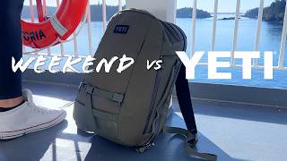 Weekends Work or Wilderness  Yeti Crossroads 35L Backpack Is Simply Perfect [upl. by Madid]